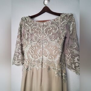 NEW JJ House Silver Formal Dress Size 8